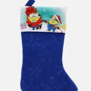 Minions Licensed Character Felt Christmas Stockings, 18-in. NEW